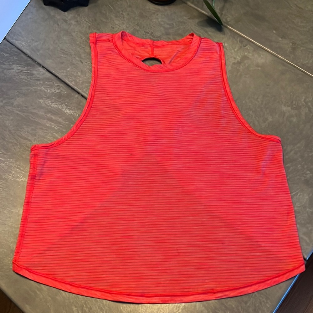 Lululemon Flowy Criss Cross Open Back Tank Top